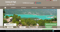Desktop Screenshot of campasun-aigle.eu